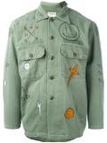 graffiti military shirt 