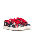 floral print sneakers 