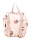ball print backpack