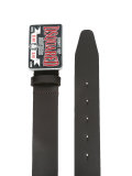 logo plaque belt