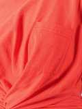 twisted front T-shirt