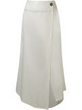 side slit wrapped skirt