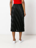 midi pleated skirt 