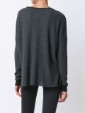 scoop neck jumper