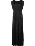 small pleated shift dress