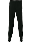 logo embroidered track pants