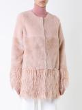 'Porgie' shearling coat 