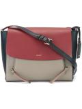 colour block crossbody bag