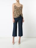 leopard printed cami top 