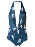 printed swimsuit
