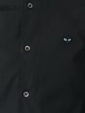 logo刺绣长袖衬衫