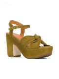 tie-detail platform sandals