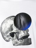 skull print T-shirt