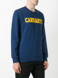 logo print sweatshirt 