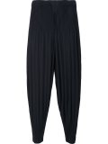 tapered pleated trousers
