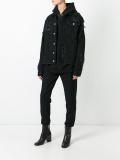 ripped detailing jacket