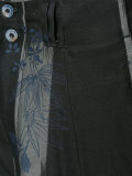floral print pleated trousers 