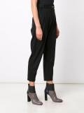 pinstripe baggy trousers