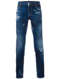 Slim distressed jeans
