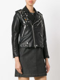 multi-studded biker jacket