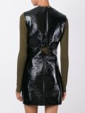 cut-out detail dress