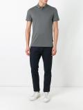 concealed fastening polo shirt