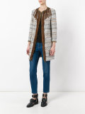 fringed trim coat 