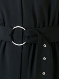 belted gilet dress