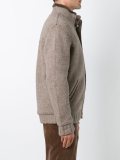 padded knit cardigan