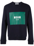 logo print sweatshirt