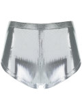 metallic shorts