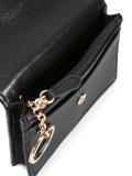 logo plaque purse