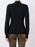 ribbed mock neck jumper