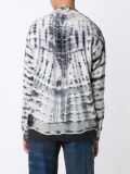 tie-dye print cardigan 