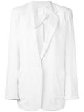 one button blazer 