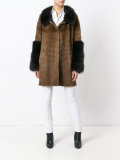 two-tone coat
