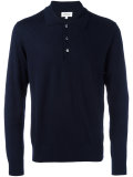 embossed zig zag polo shirt