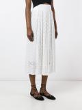 knitted midi skirt