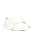 Bow slip-on sneakers