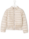 zipped padded jacket