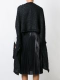 'Scarf'斗篷夹克