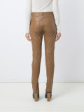 leather skinny trousers