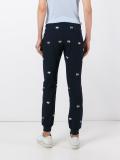 eyes embroidery sweatpants