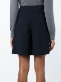 A-line buttoned shorts