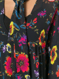 floral print v-neck dress
