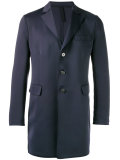 single-breasted overcoat