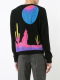 vaporwave desert figures jumper