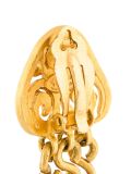 tribal clip-on earrings