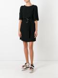 belted shirt dress