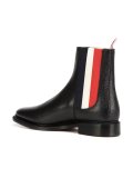 tricolor panel Chelsea boots
